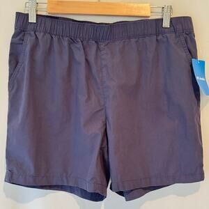 NEW Columbia Washed Out Shorts Navy Blue Boy Youth XL 6 In Sports Outdoor Hiking